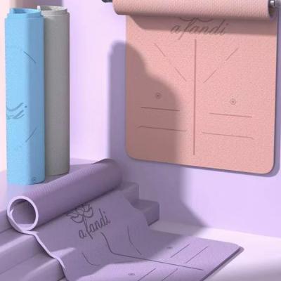 Double-width anti-slip yoga mat