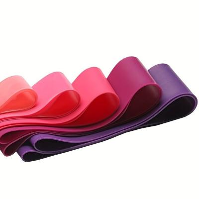 Non-Slip Elastic Resistance Bands - Multiple Resistance Levels Glute Bands for Leg & Booty Shaping, Eco-Friendly Workout Bands